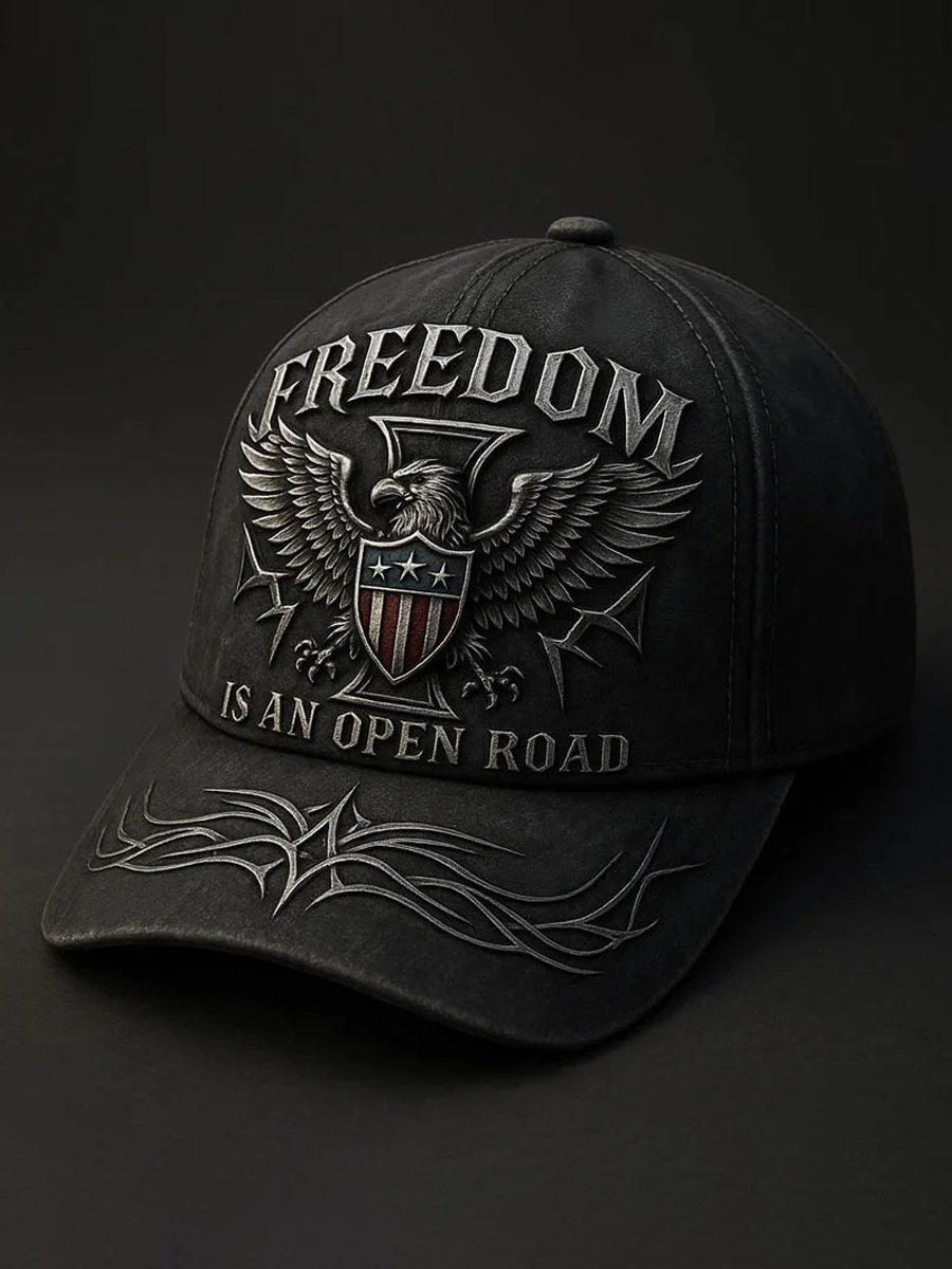 Unisex Freedom Print Hat