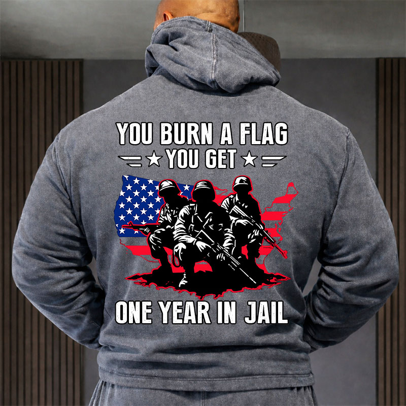 Veterans Art Print Casual Hoodie