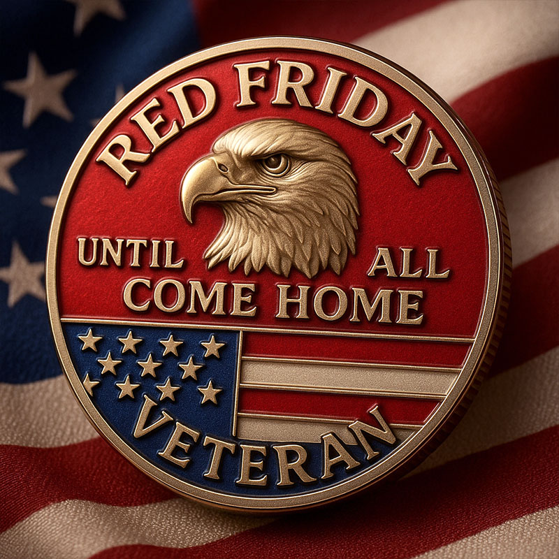 Red Friday Commemorative Coin