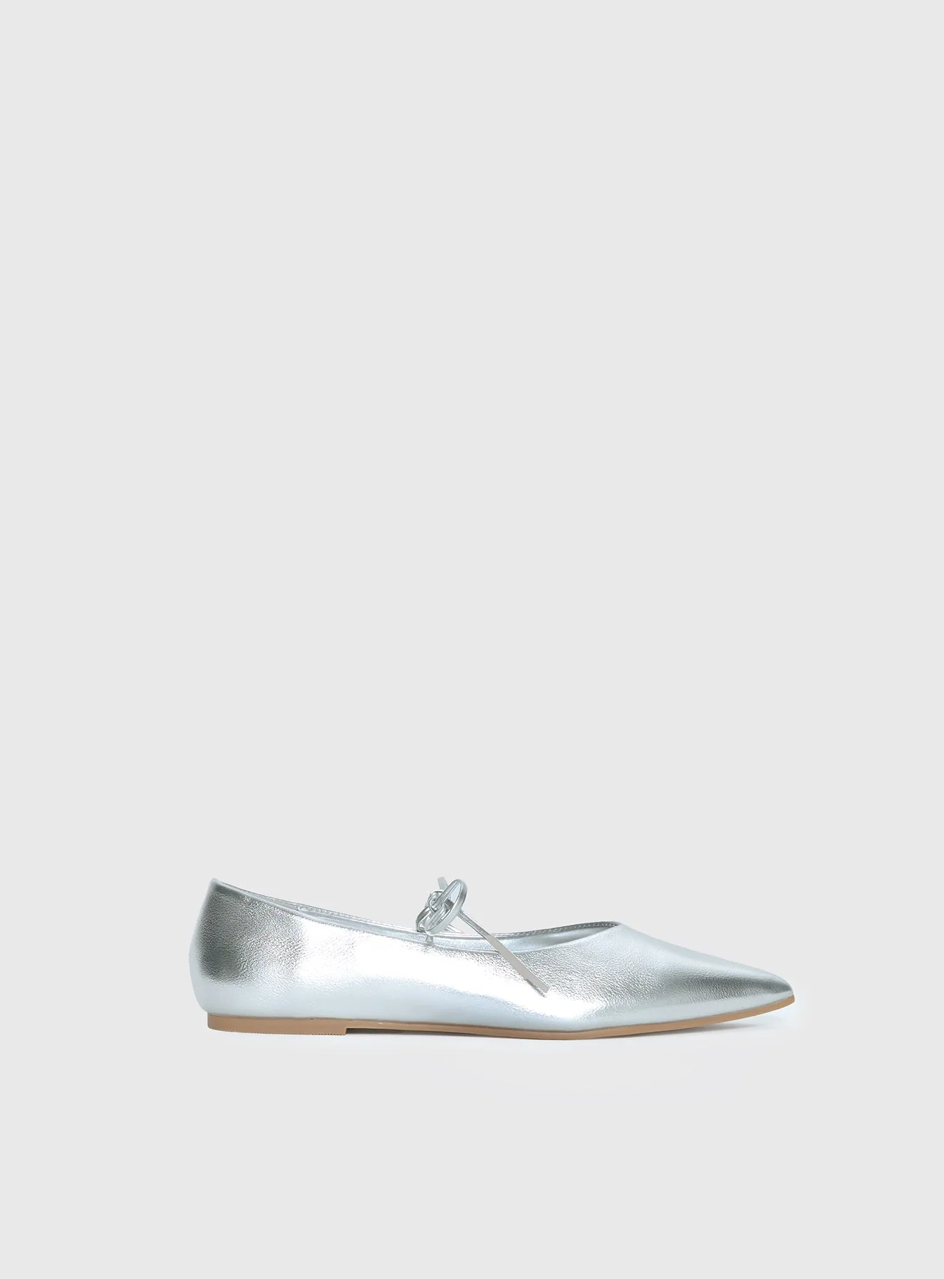 Billini Haruna Ballet Flats Silver Metallic