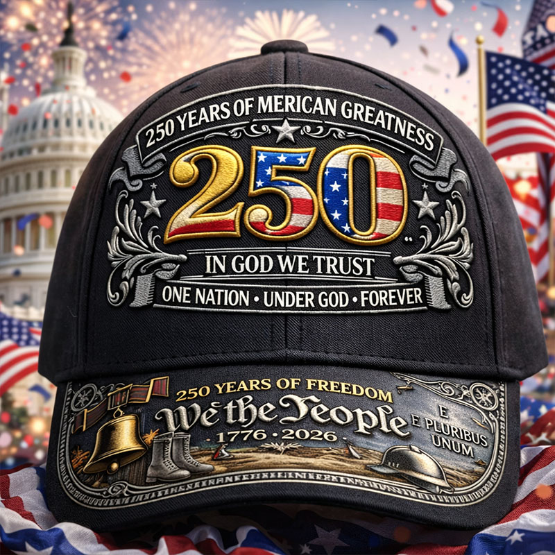 250th Anniversary Art Print Casual Hat