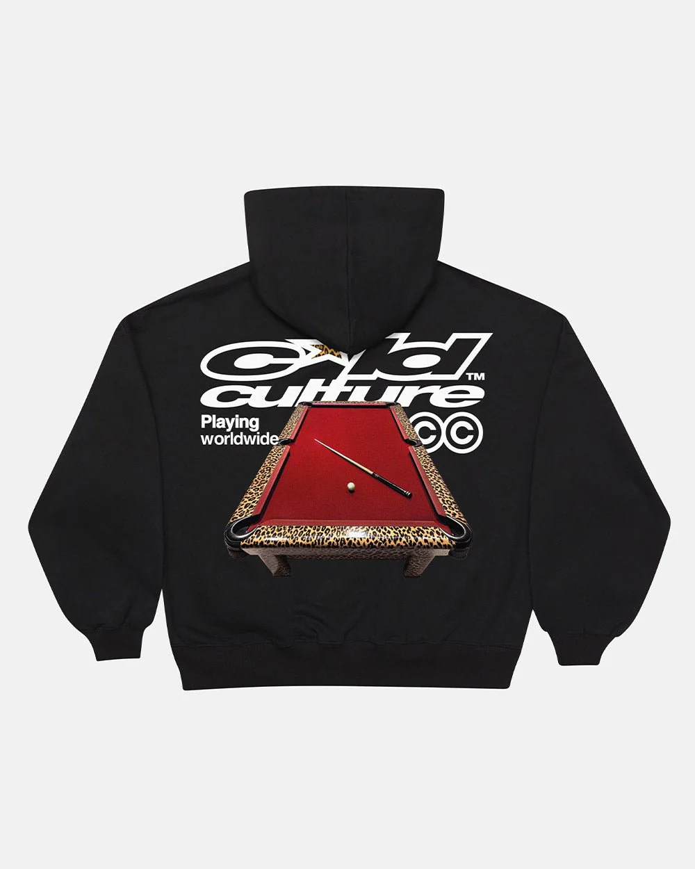 PLAYING WORLDWIDE HOODIE BLACK