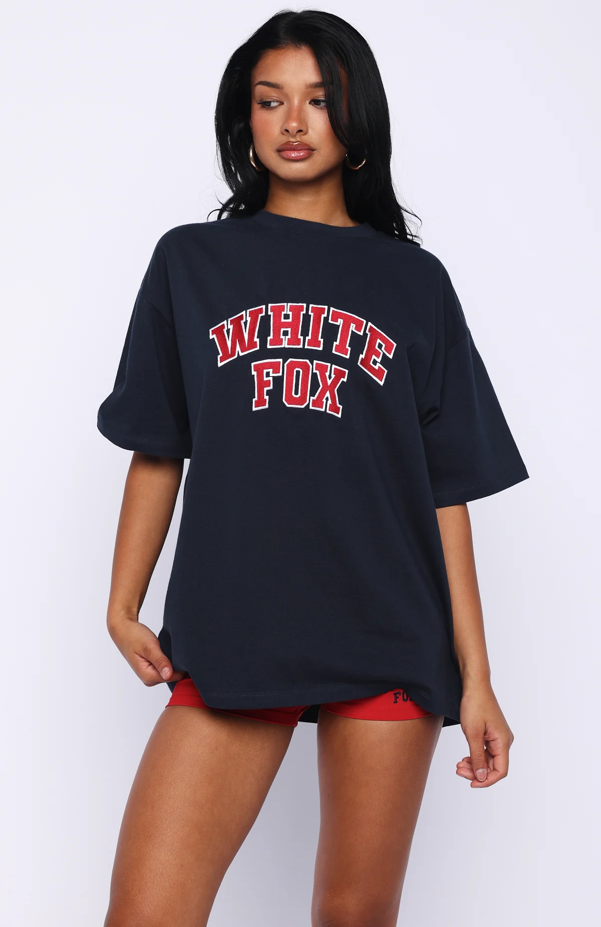 Starting Fresh Oversized Tee Navy