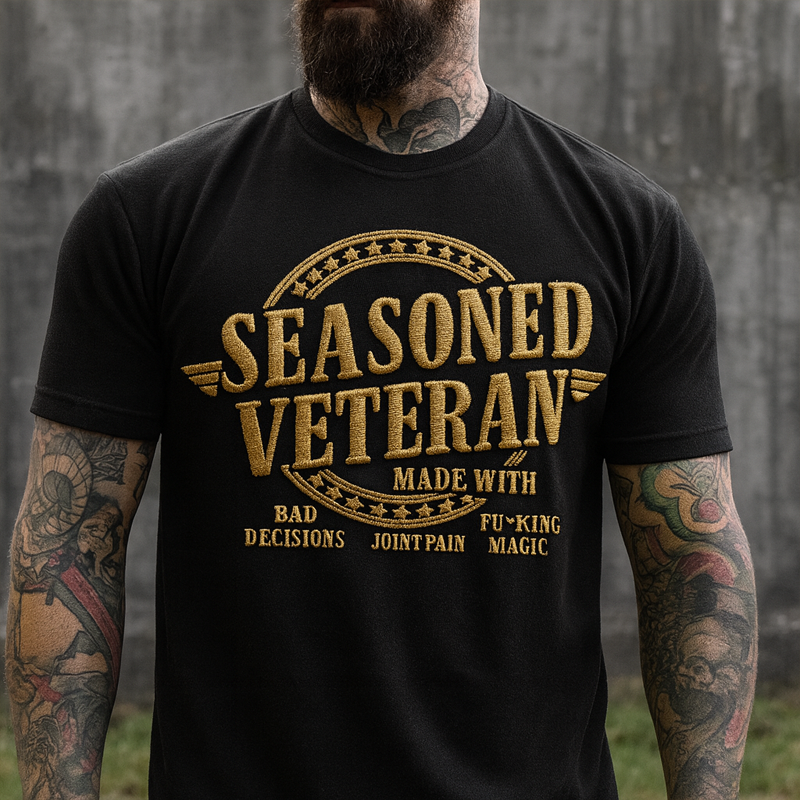 Seasoned veteran Casual T-shirt