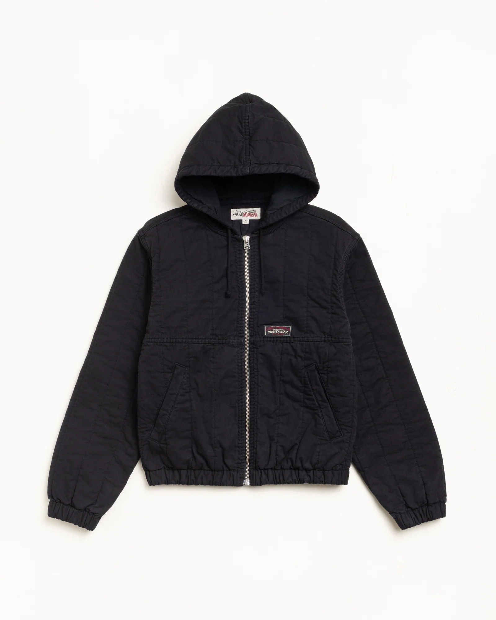 QUILTED CANVAS WORK JACKET