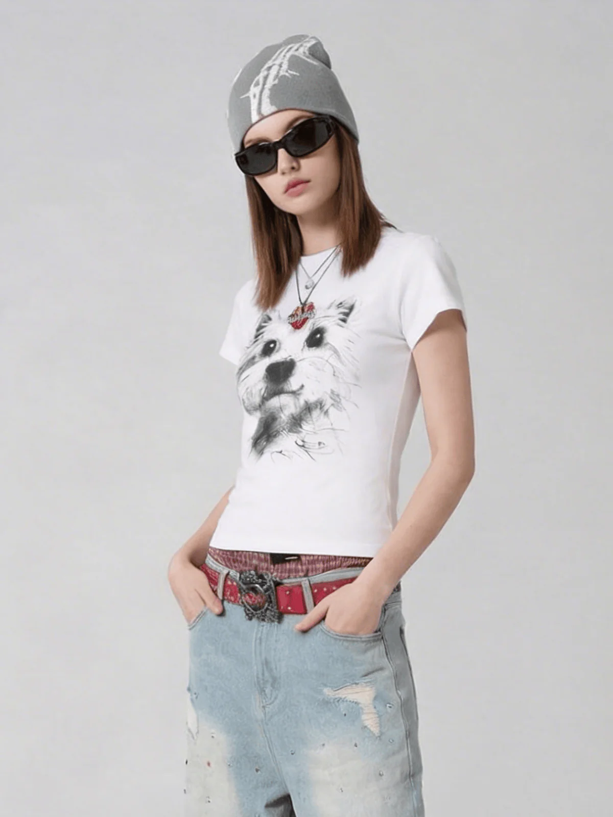 Aelfric Eden Dog Graphic Baby Tee