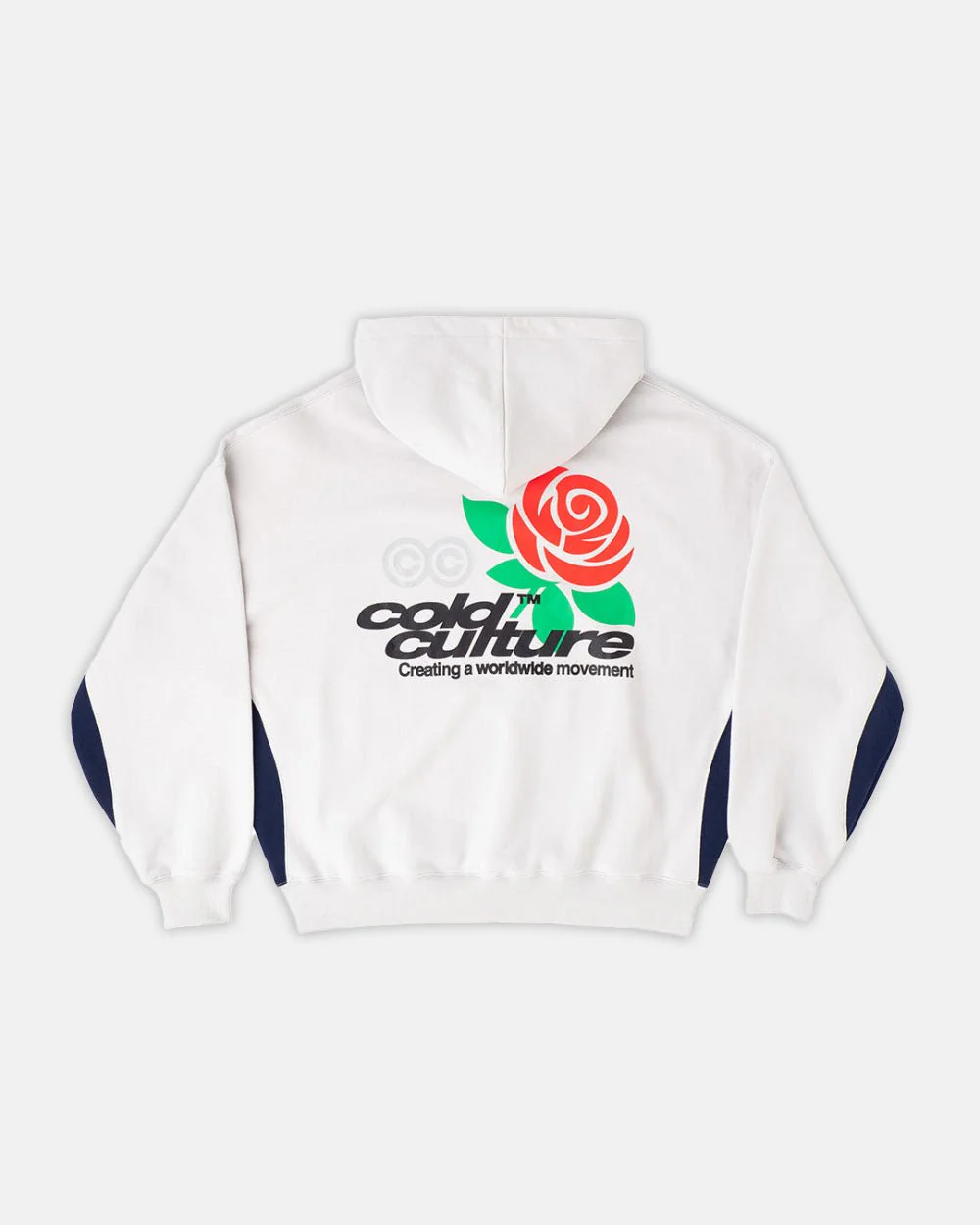 ROSE HOODIE PEARL GREY