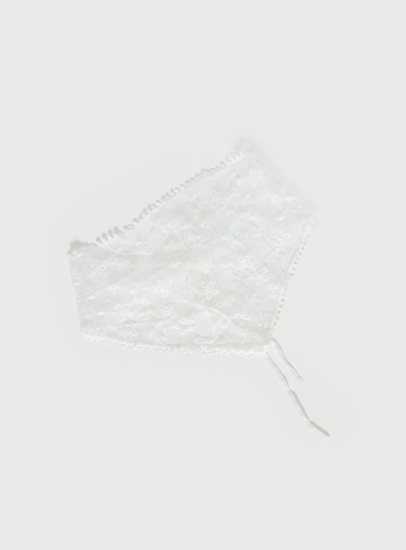 Ex Factor Sheer Head Scarf White