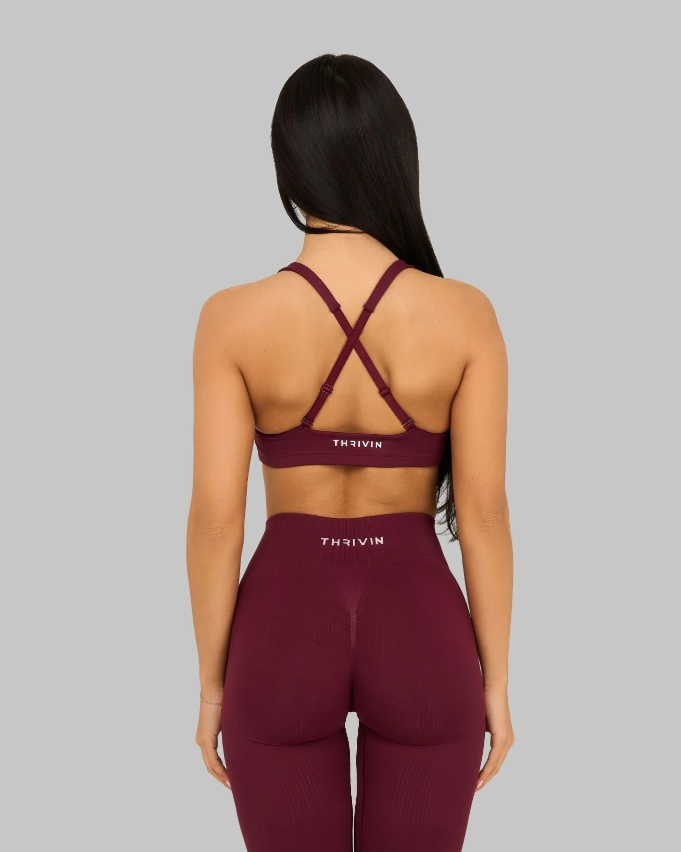 Elevate™ Sculpting Medium Impact Multiway Bra | Cranberry