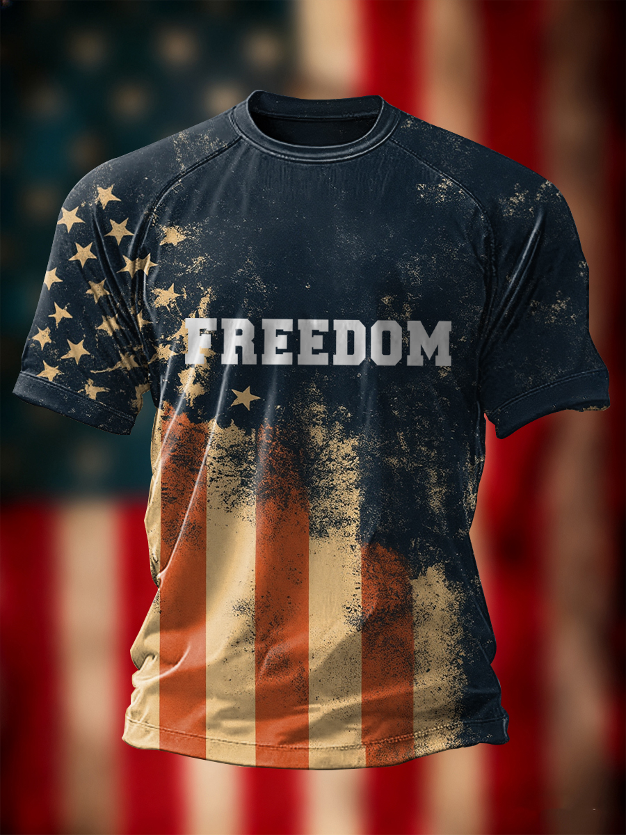 Men's FREEDOM Retro T-Shirt