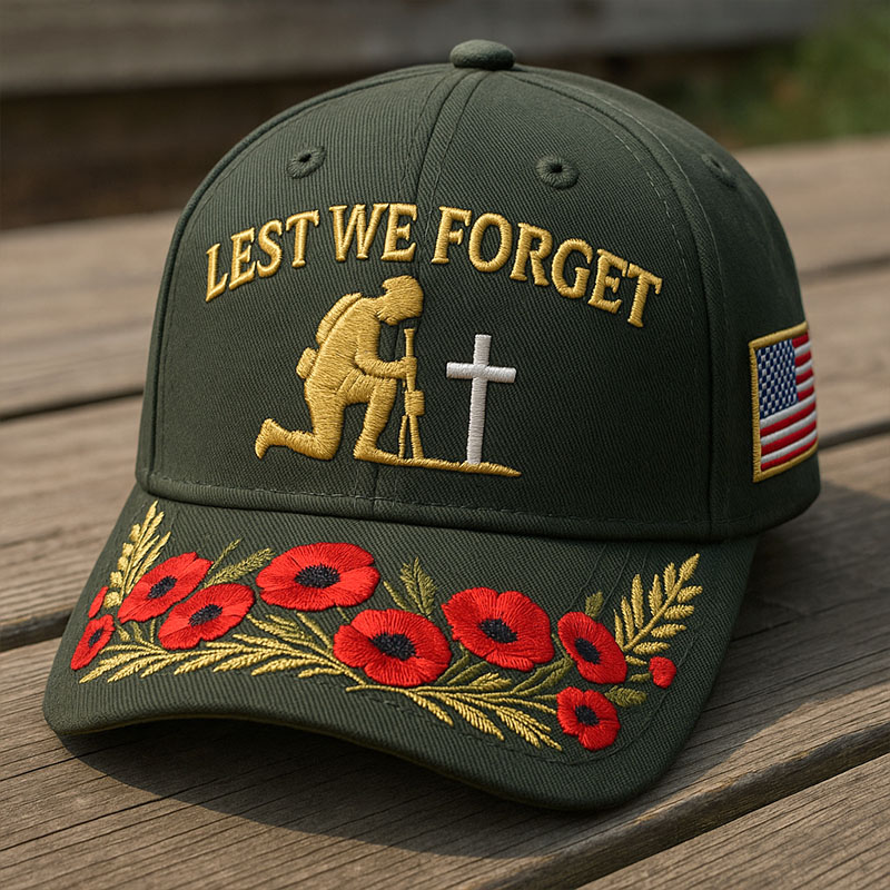 Memorial Day Print Hat