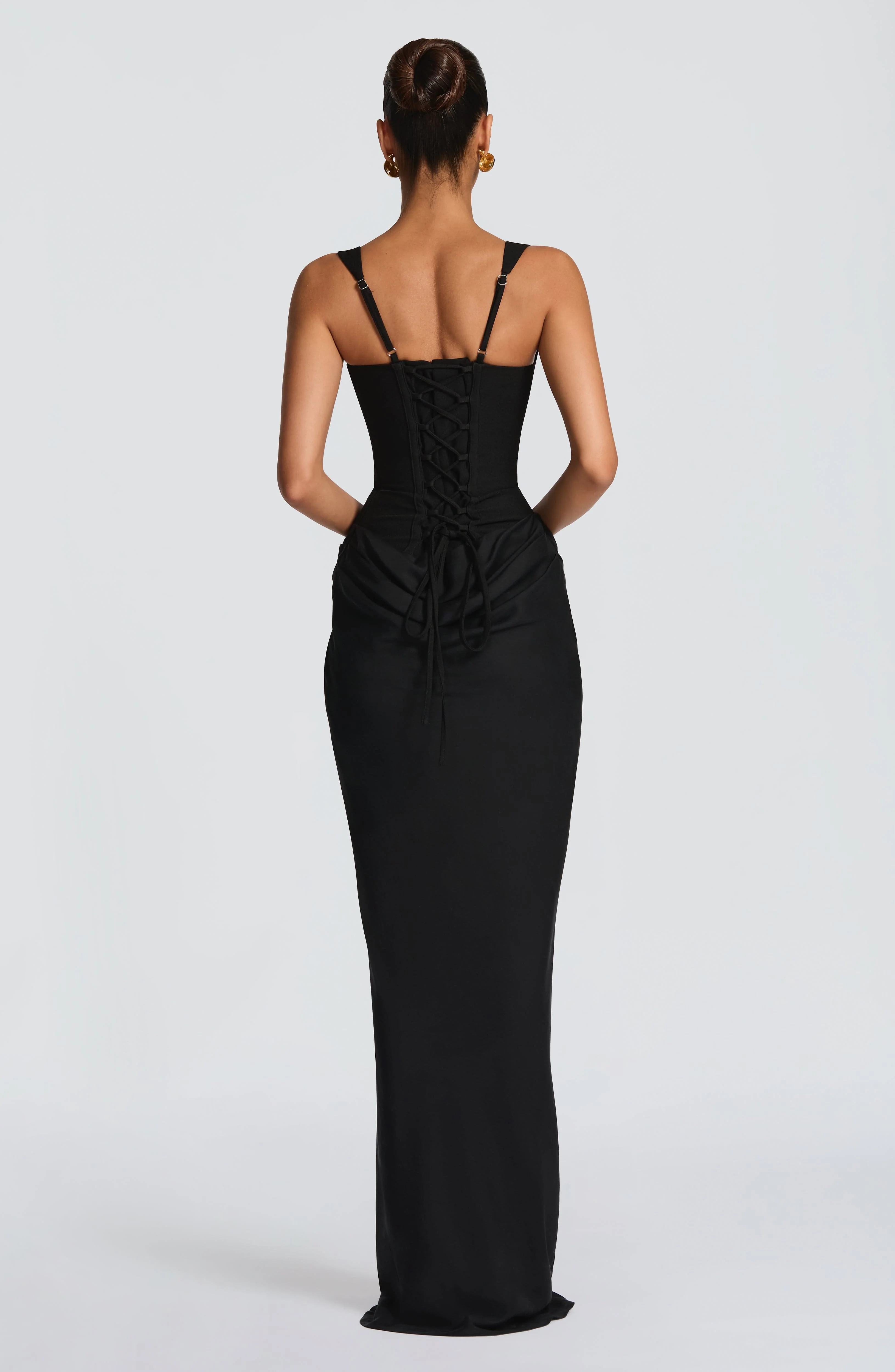 Cornelia Maxi Dress - Black