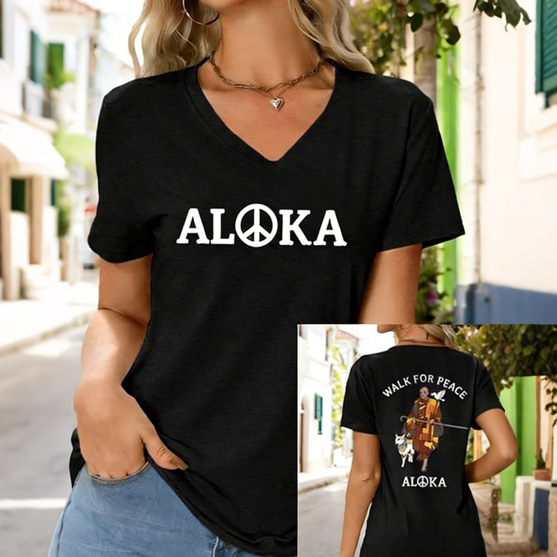 Women's Walk For Peace Art Print T-shirt