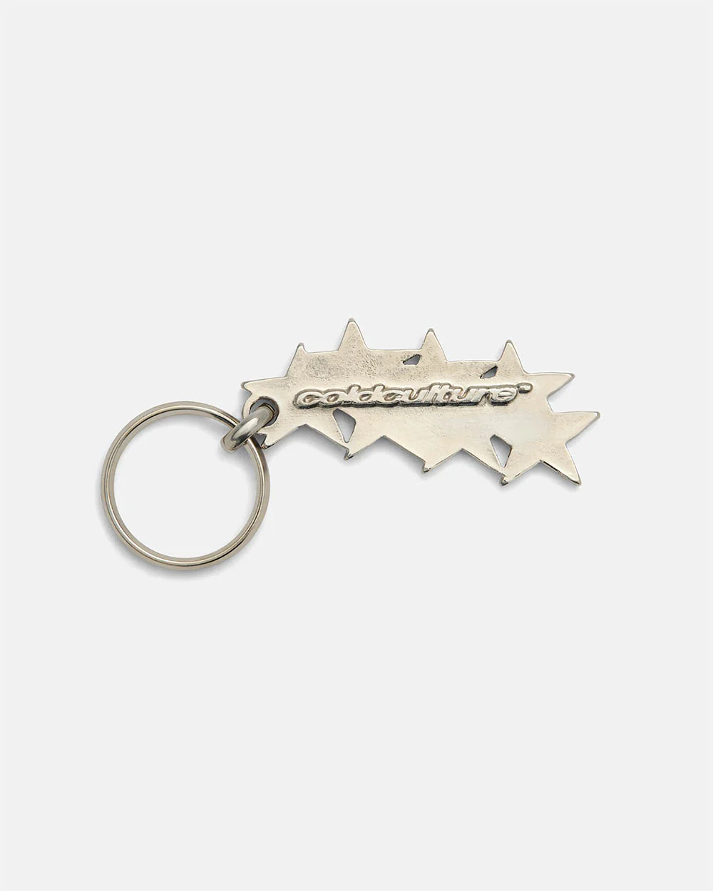 STARS KEYCHAIN METAL RED