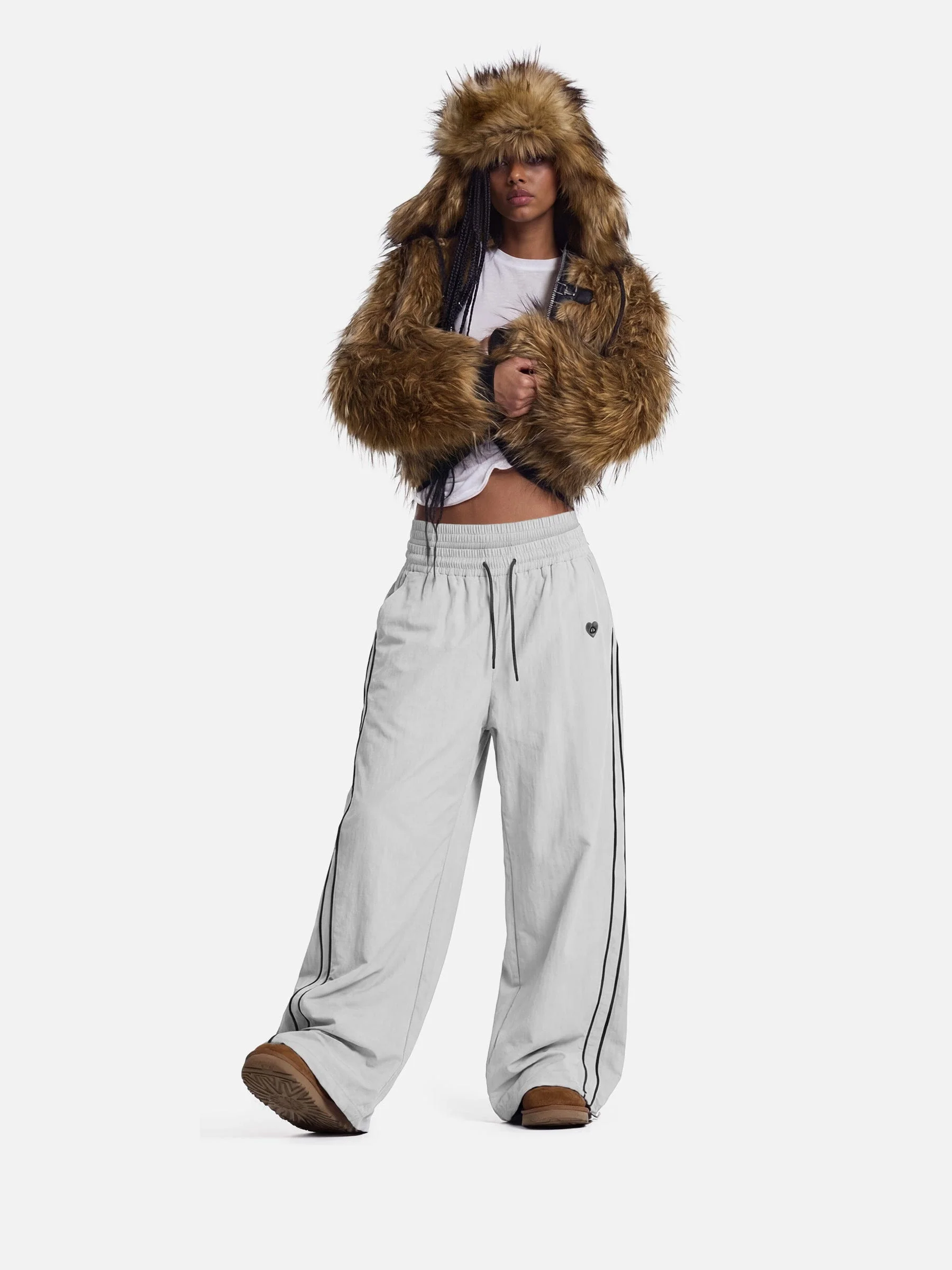 Aelfric Eden Double Waist Baggy Barrel Sweatpants