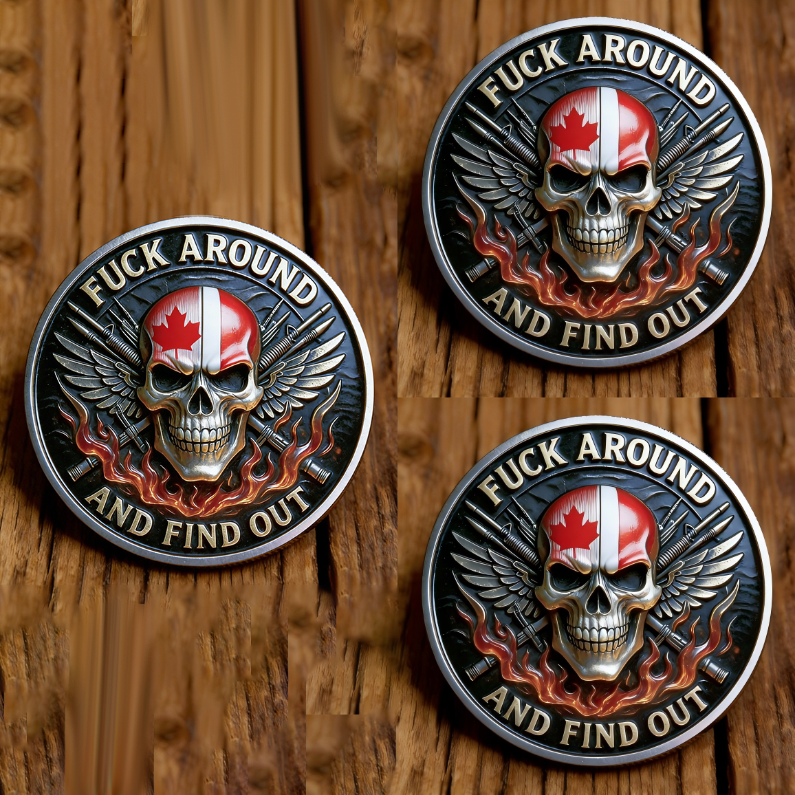 🏆Flash Sale 60% OFF - ✨“F.A.F.O.” Challenge Coin – STAY READY, ALWAYS 🔥