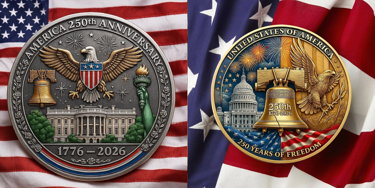 🎉Last Day 49% OFF - America 250th Anniversary Commemorative Coin