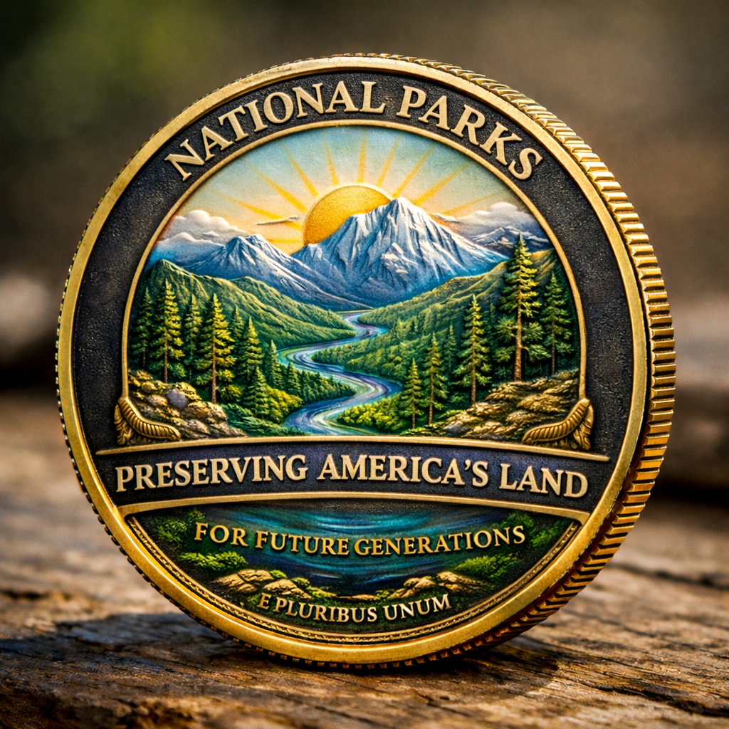 🏆Flash Sale 60% OFF - America 250 National Parks Commemorative Coin