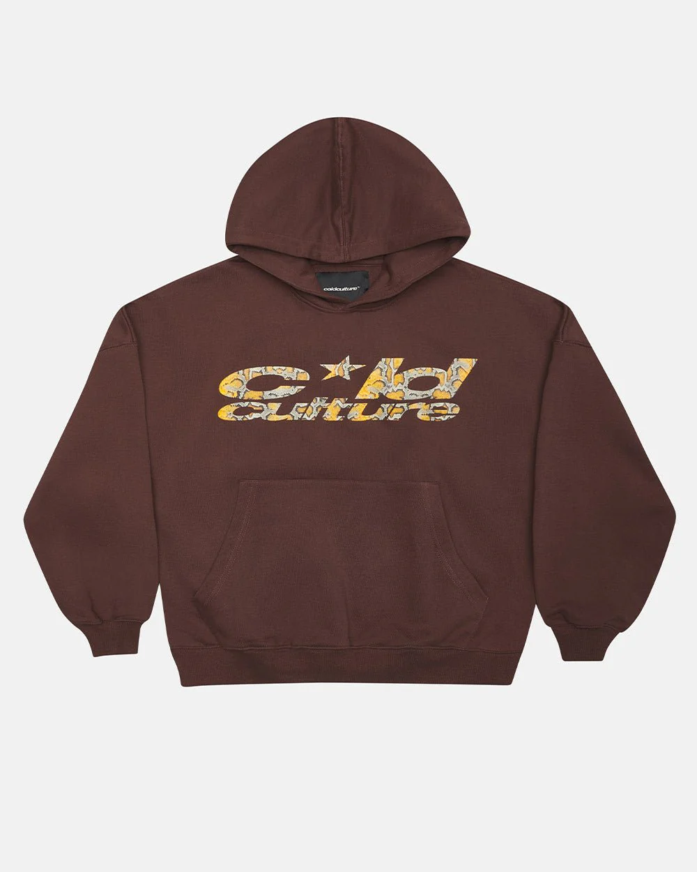 WILD SNAKE HOODIE BROWN