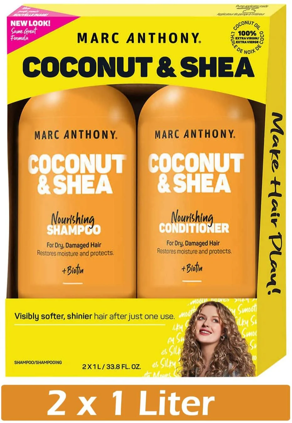 Marc Anthony Shampoo & Conditioner 2x1L