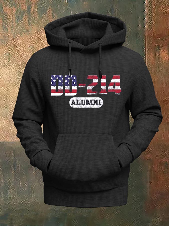 Men's Veterans Day DD214 Alumni Classic Hoodie