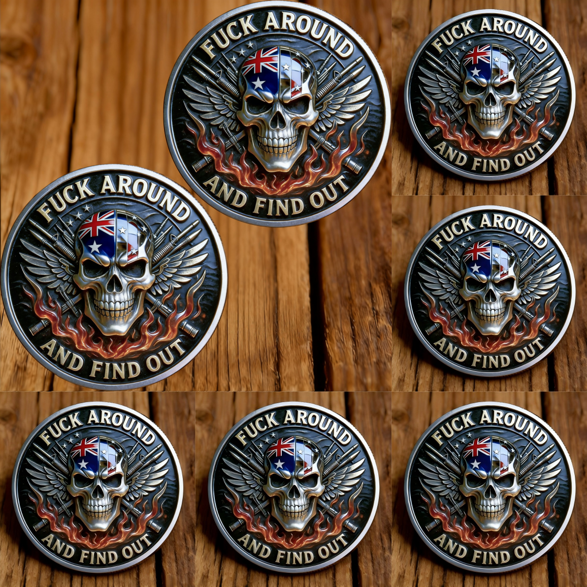 🏆Flash Sale 60% OFF - ✨“F.A.F.O.” Challenge Coin – STAY READY, ALWAYS 🔥