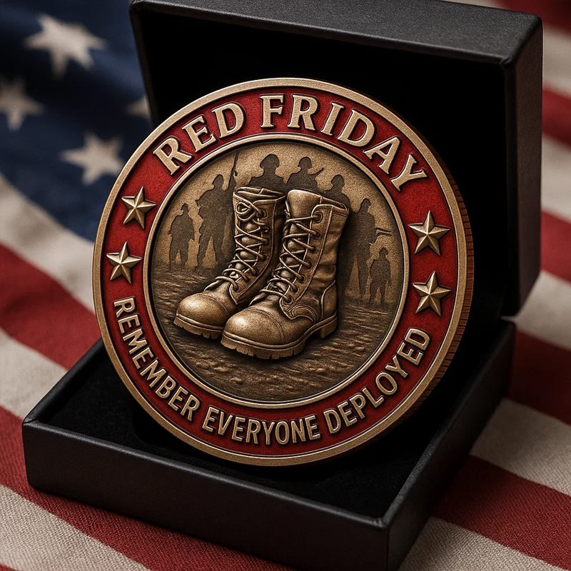 Red Friday Commemorative Coin