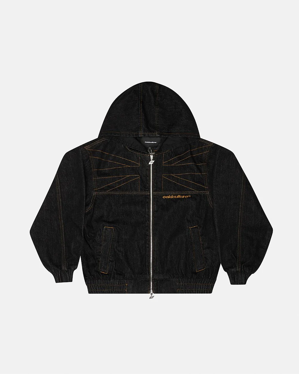 TOP BOY JACKET BLACK DENIM