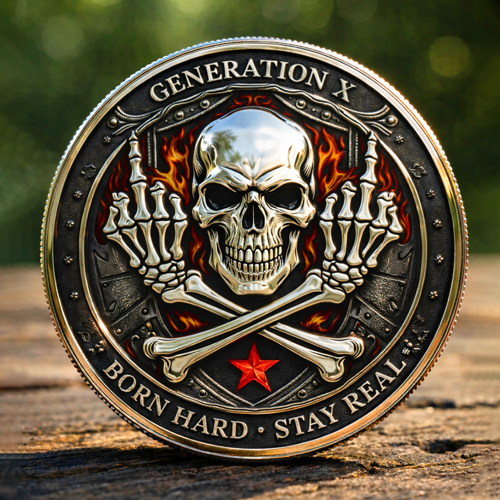 Generation X Commemorative Challenge Coin