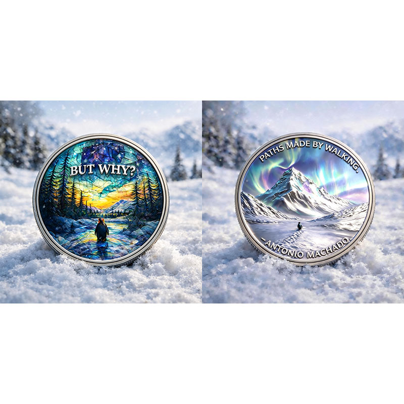 Paths Are Made by Walking But Why Commemorative Coin