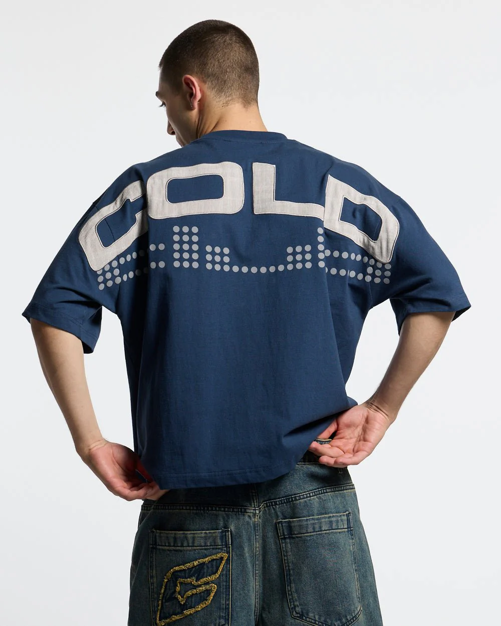 DOTS CLUB TEE BLUE