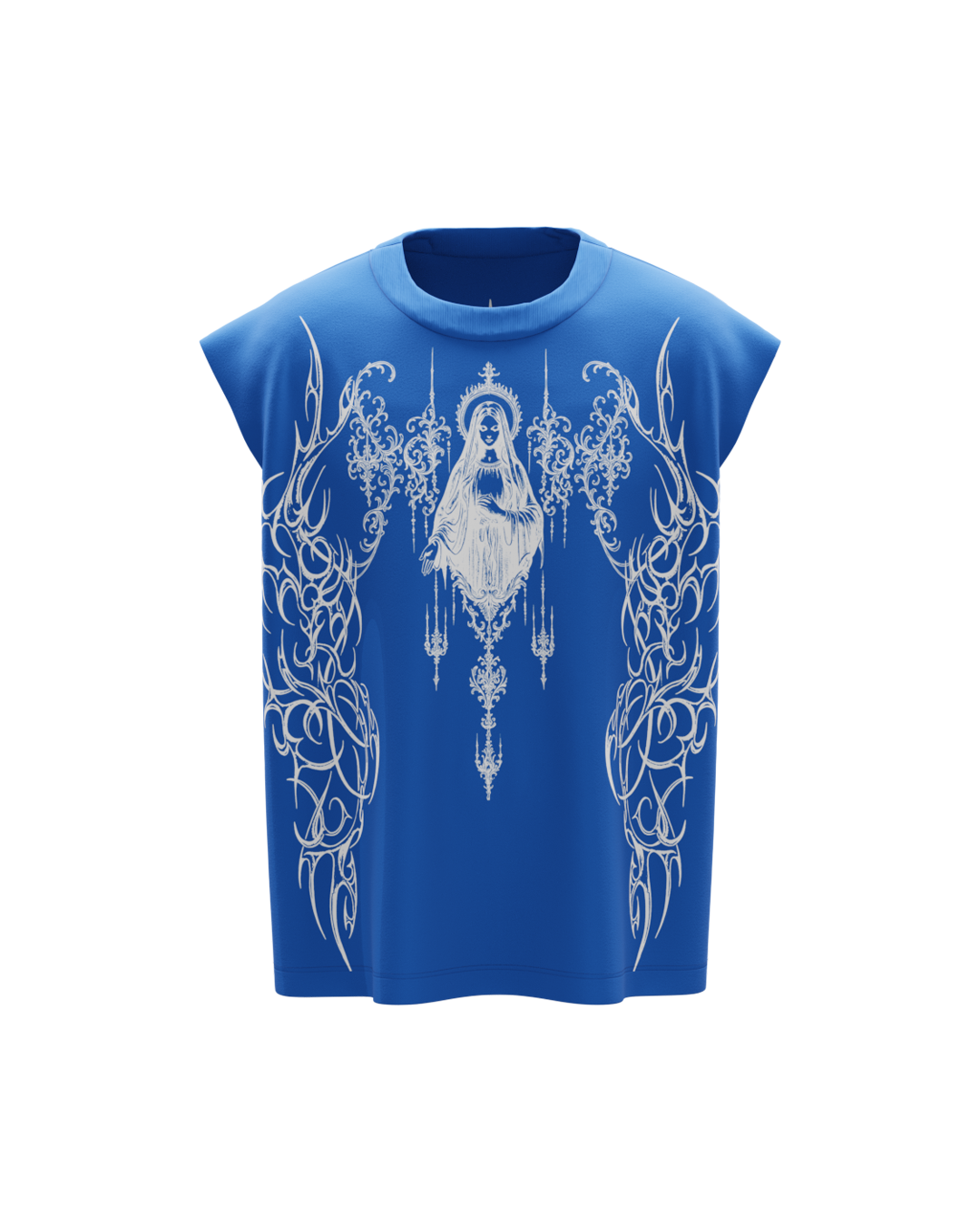 Lumina Royal Blue Boxy Unisex Vest