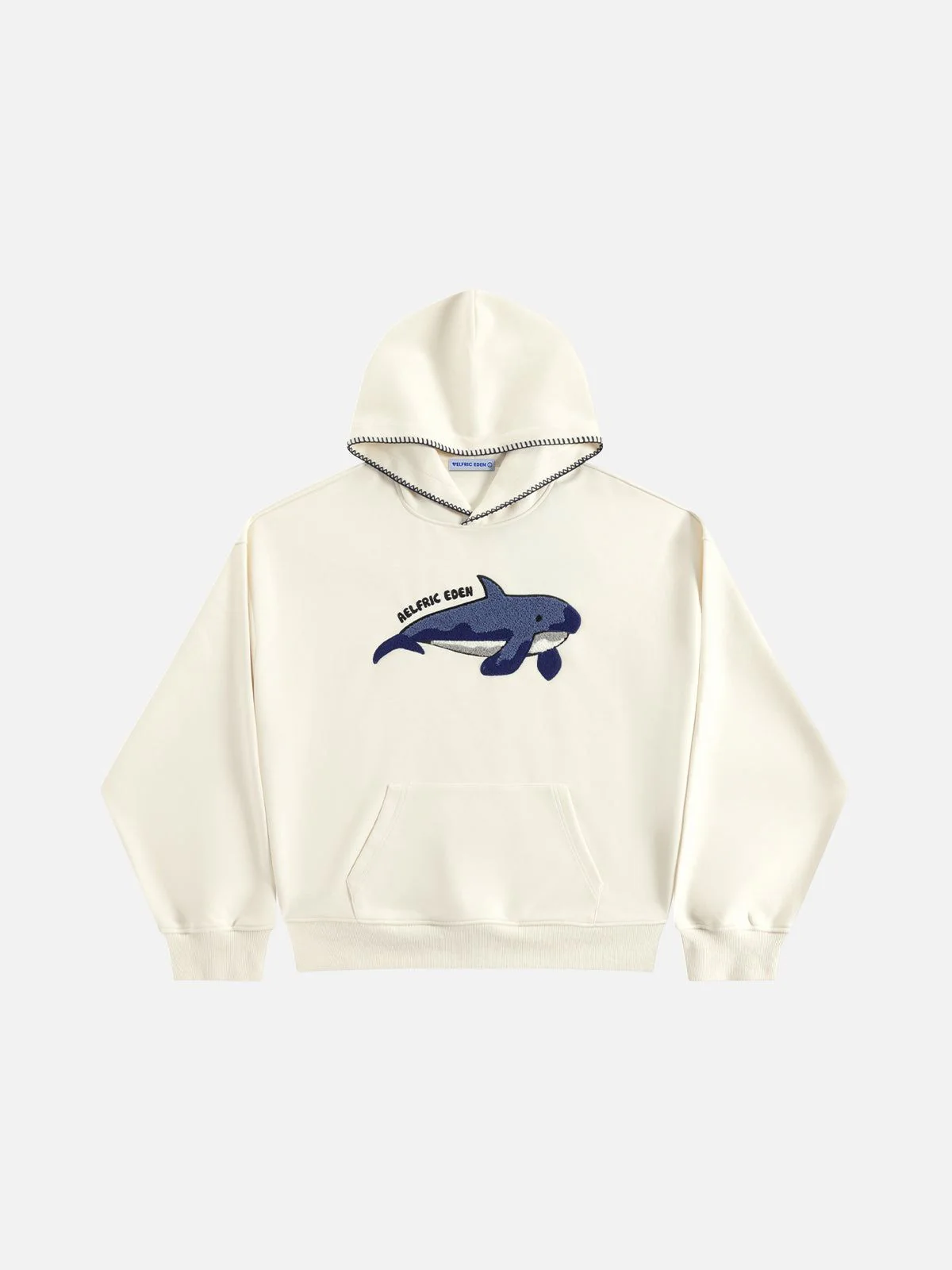 Aelfric Eden Oversized Whale Pullover Hoodie