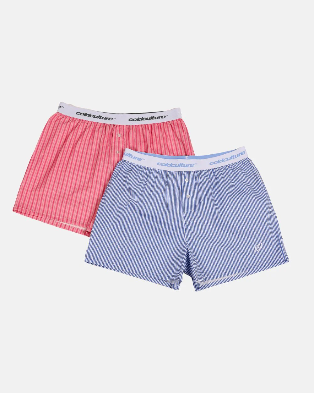 BOXERS STRIPED PACK PINK/BLUE STRIPES
