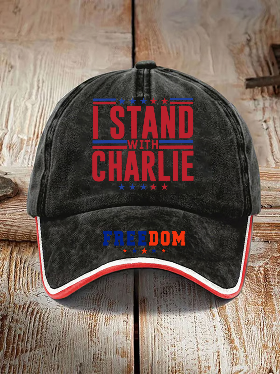 Unisex Freedom Is Not Free R.I.P Charlie Kirk Print Hat