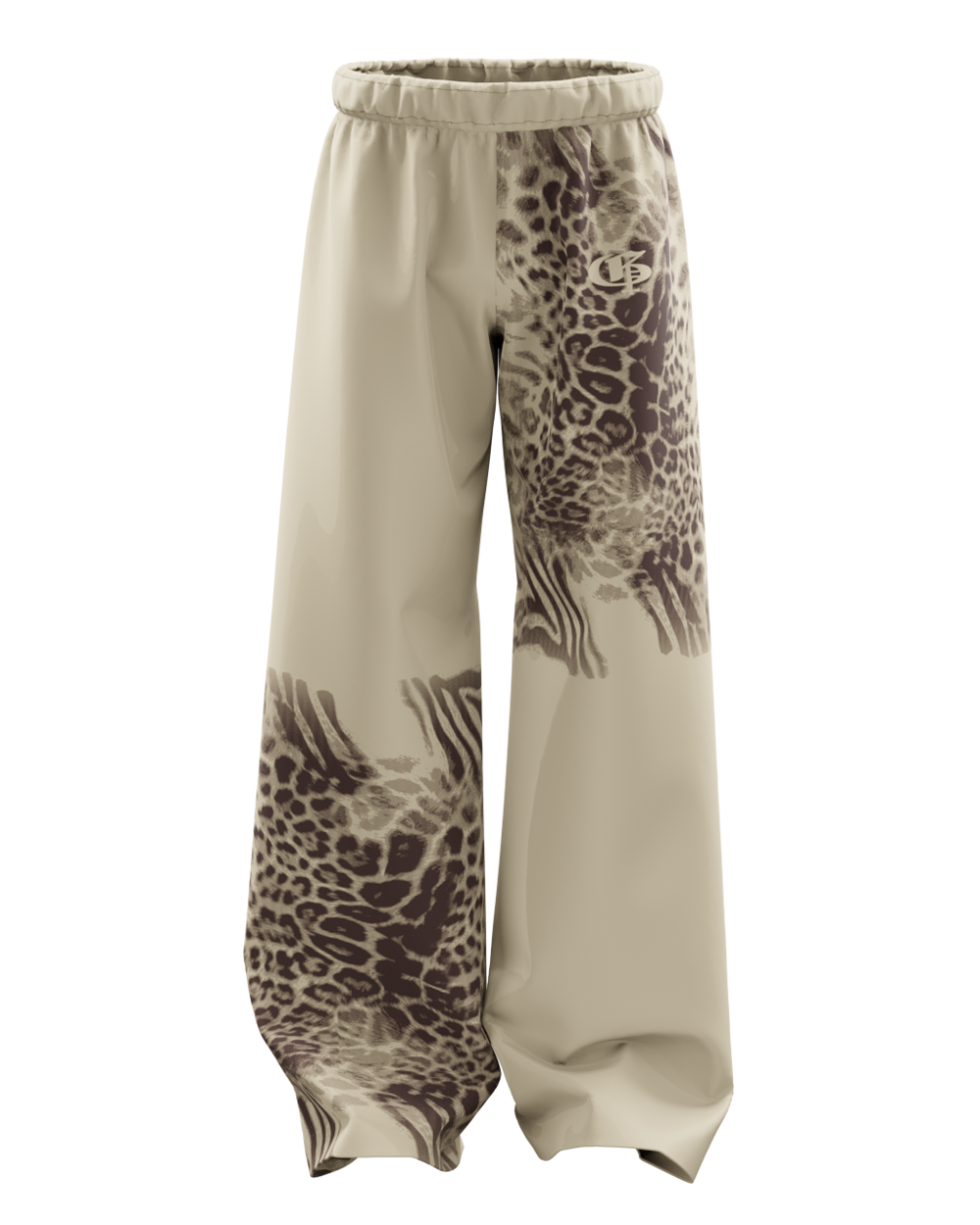 Blitz Sand Straight Fit Baggy Pants