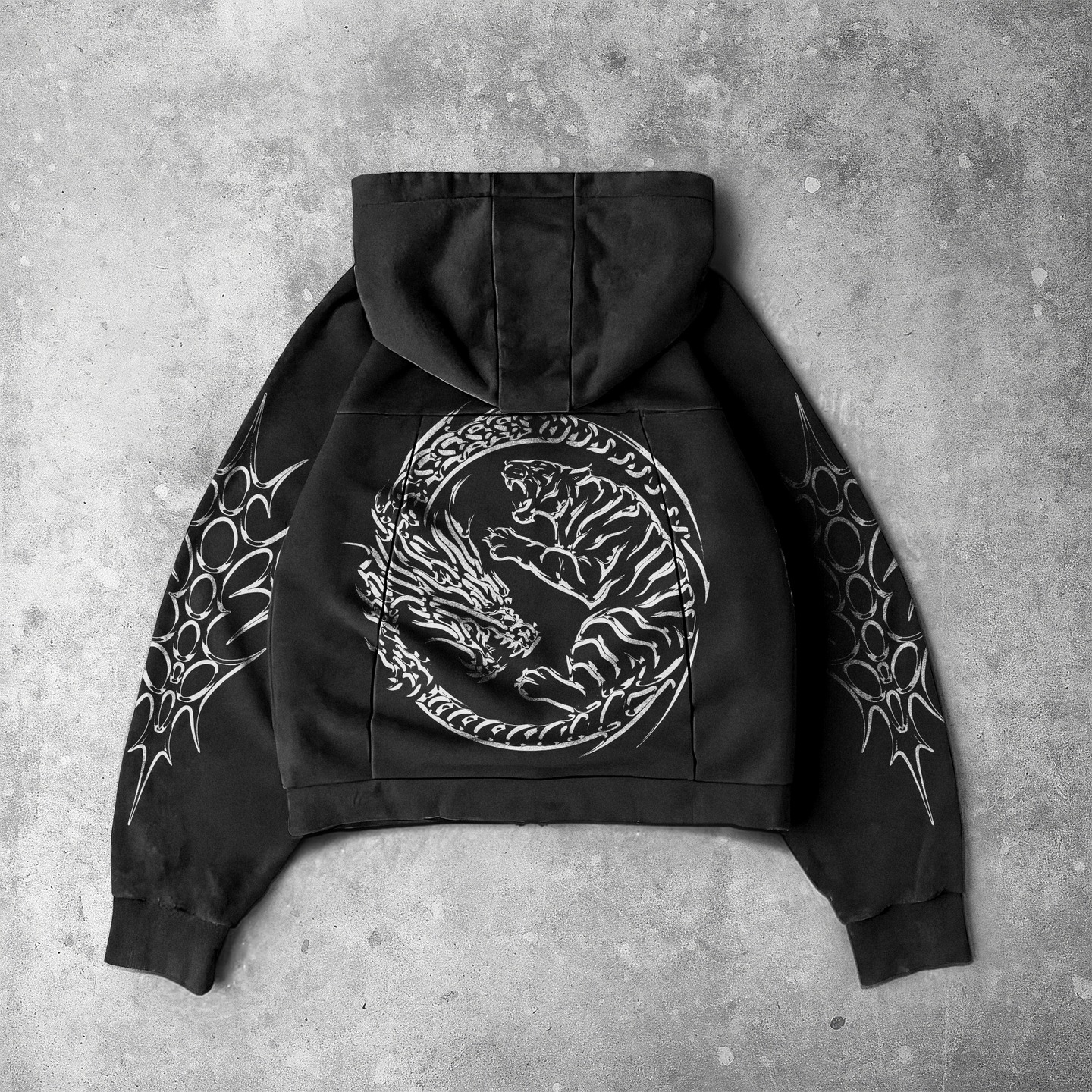 Darkness Dargon Zip Up Hoodie