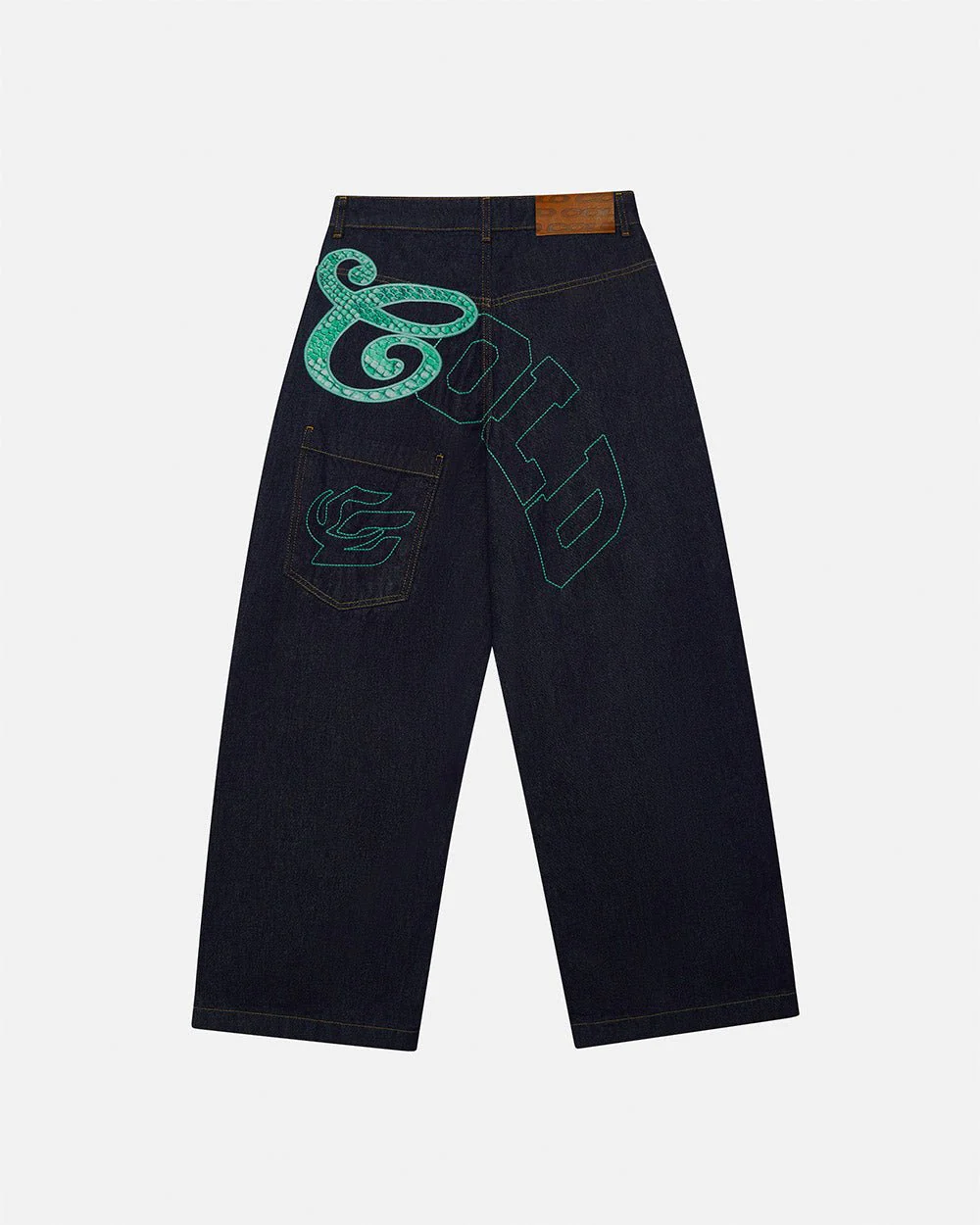 COLLEGE V3 PANTS RAW DENIM