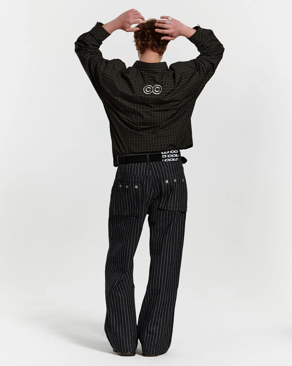CASINO PANTS BLACK DENIM
