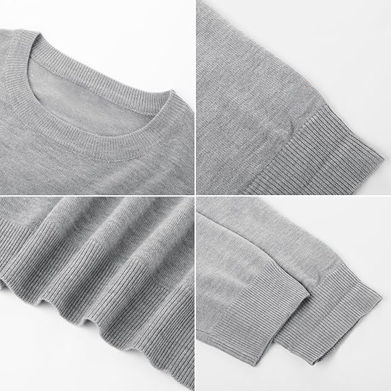 Men's  RED Friday Remember Everyone Deployed  Pattern  Wool Blend Classic Crew Neck Sweater