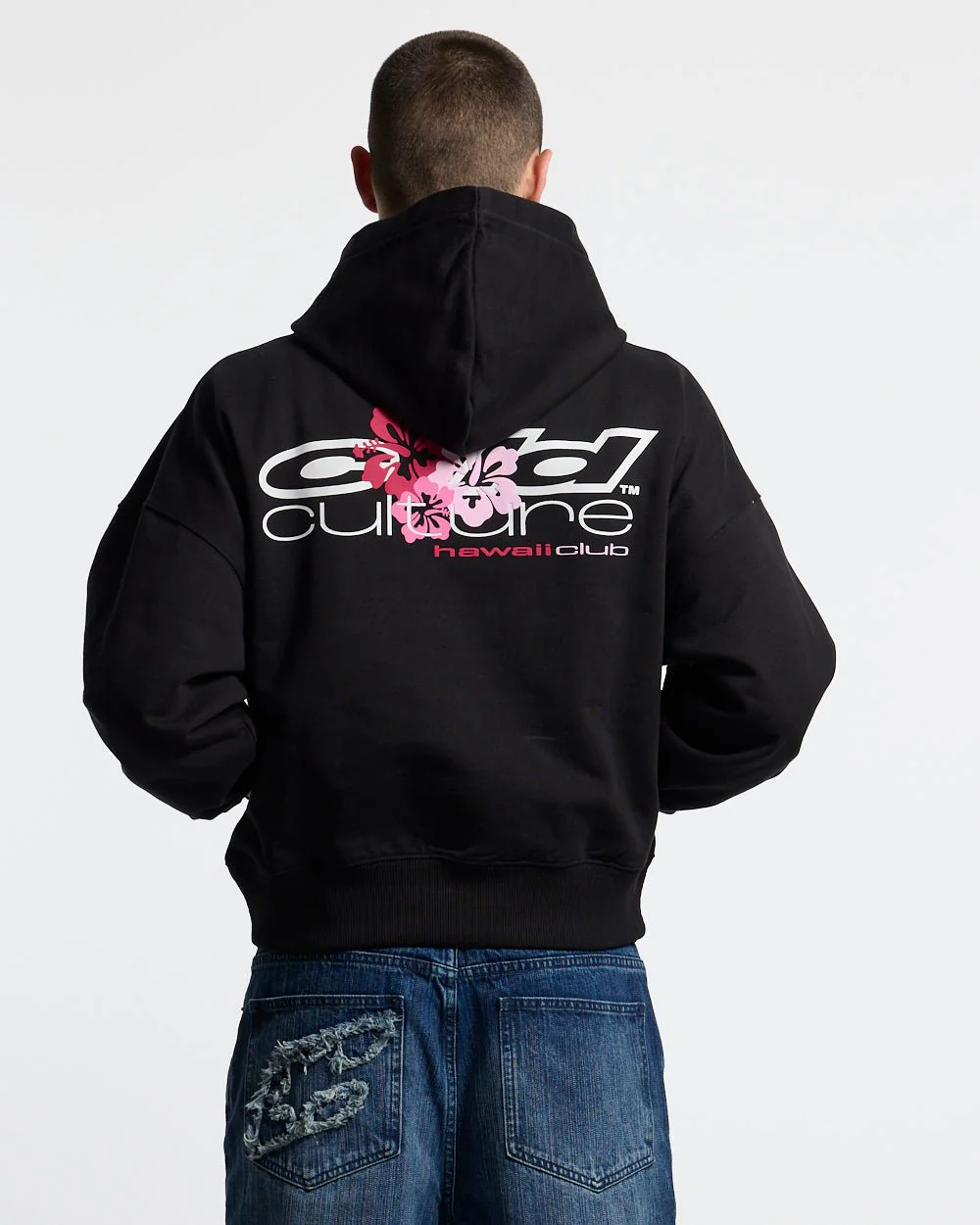 HAWAII CLUB HOODIE BLACK