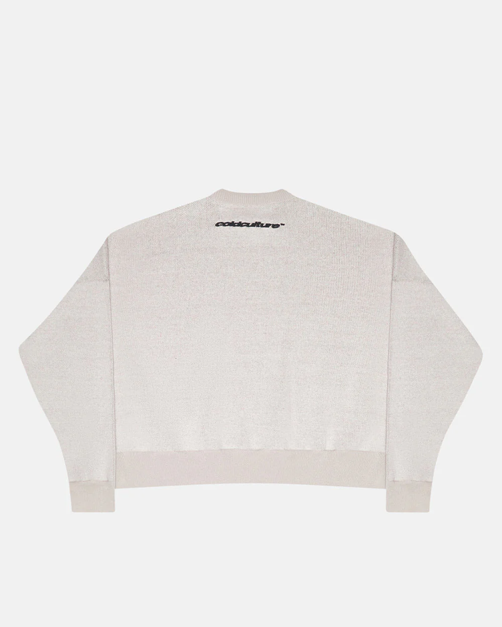 CHAMPIONS CLUB KNIT LIGHT GREY