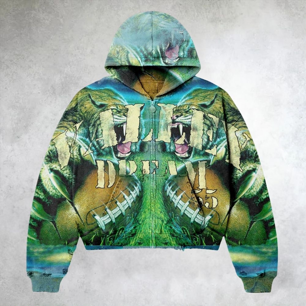 Wild Cats Valley Dream  Zip Up Hoodie