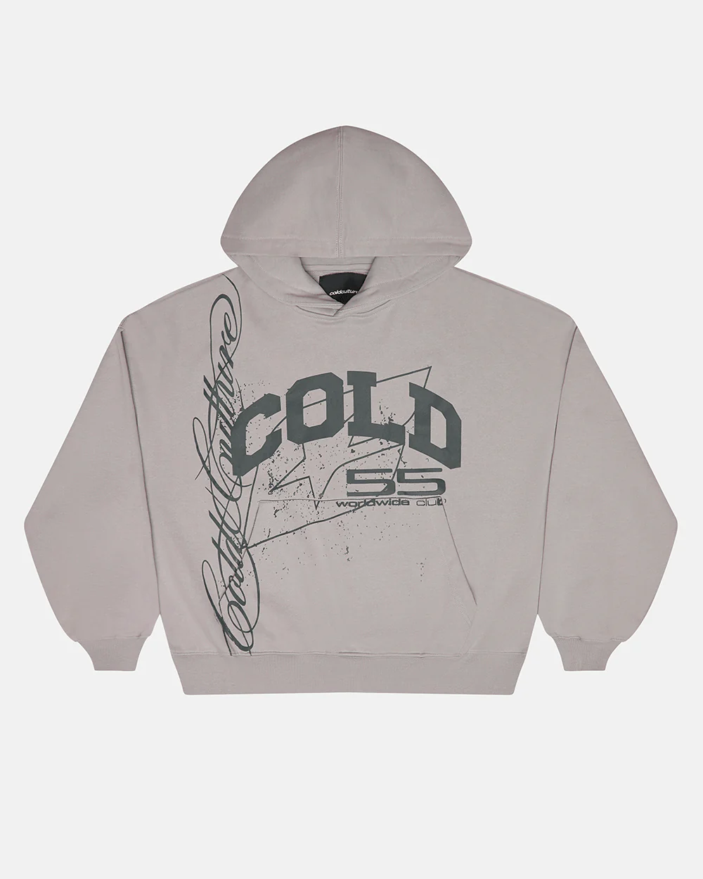 ON ROAD HOODIE GREY & GREEN