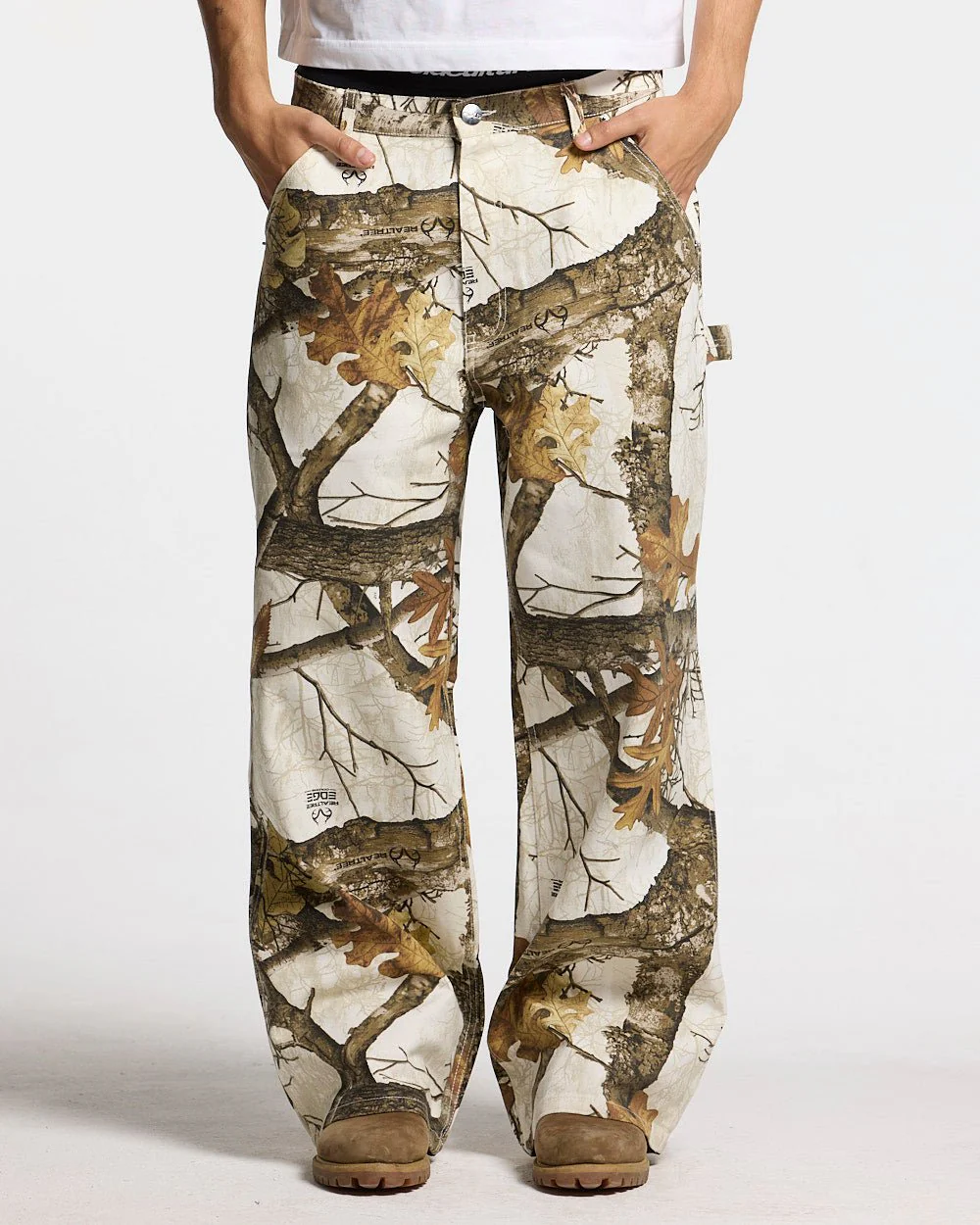 V1 CARPENTER PANTS REALTREE WHITE