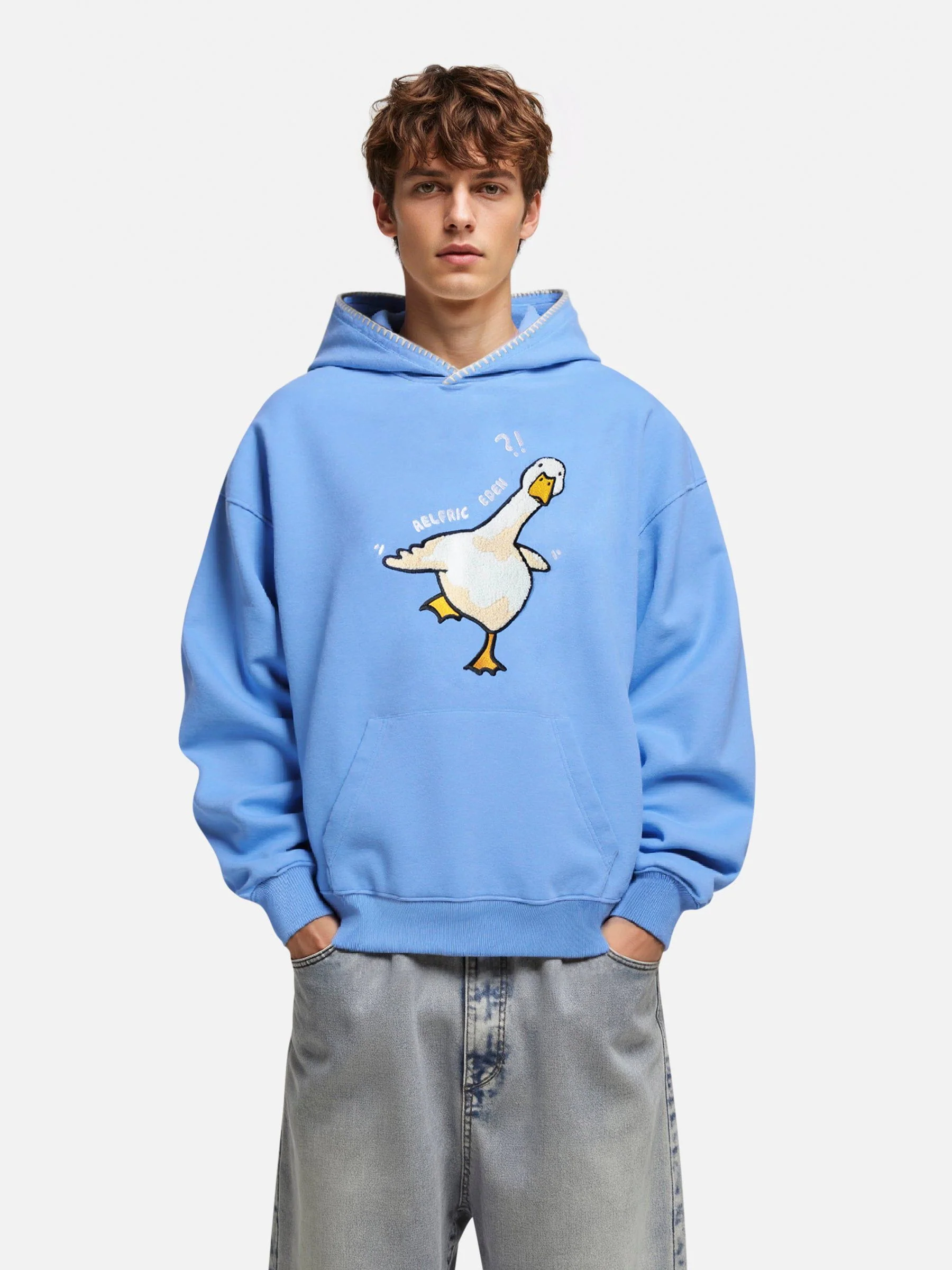 Aelfric Eden Oversized Duck Pullover Hoodie