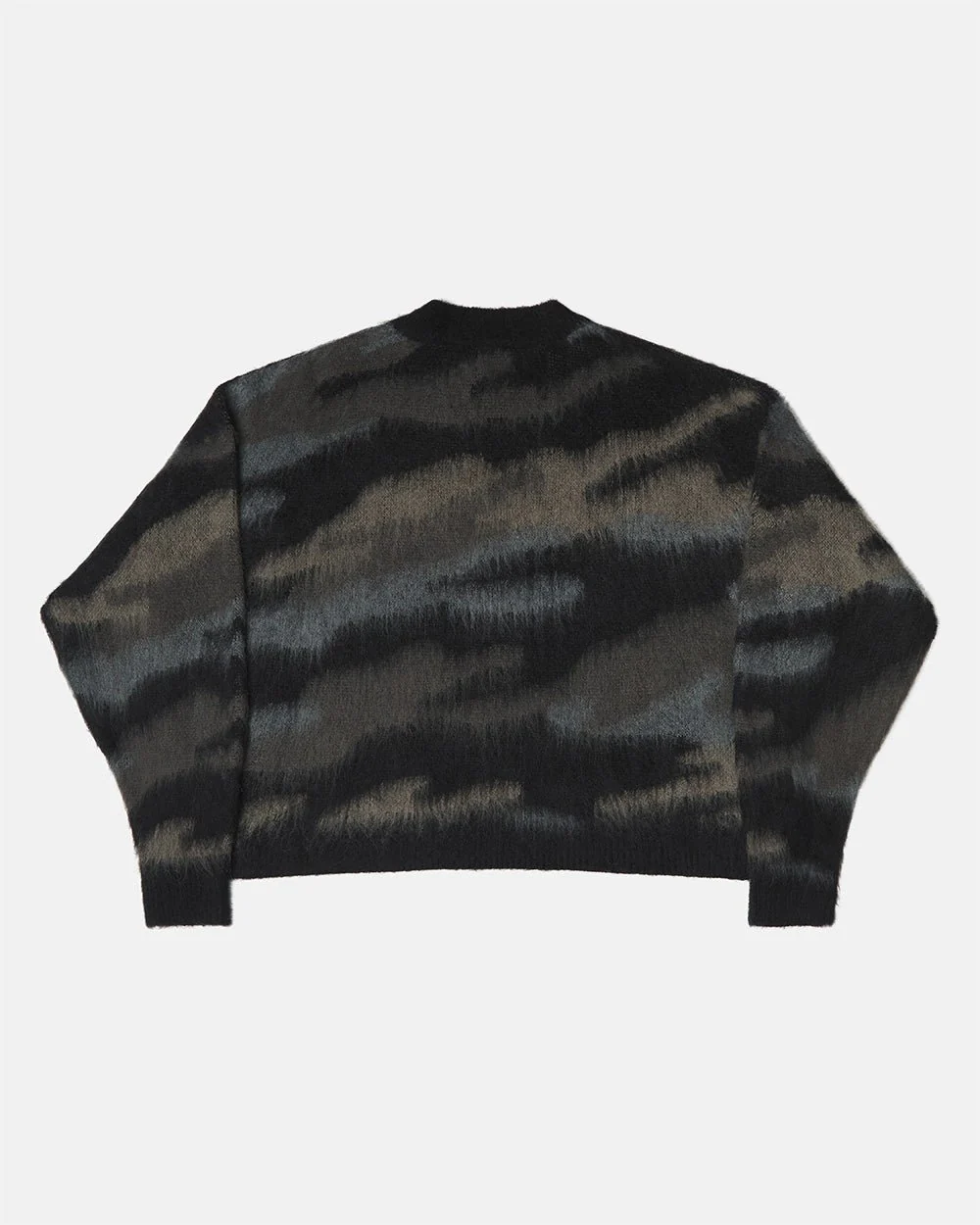 CAMO KNITWEAR DARK BROWN