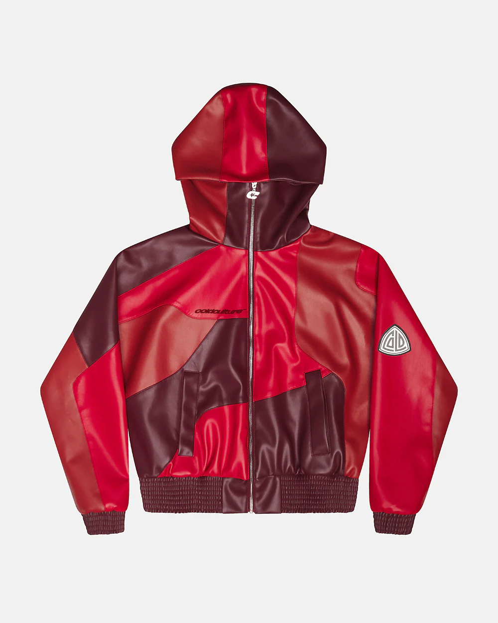 ROUTE JACKET RED AND BURGUNDY