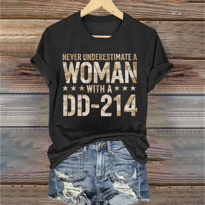 US Veteran Print Women's T-Shirt