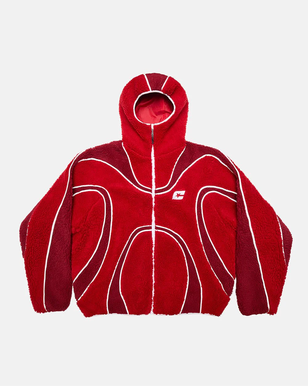 TAKE OFF FLEECE RED